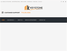 Tablet Screenshot of keystonecontractingnyc.com